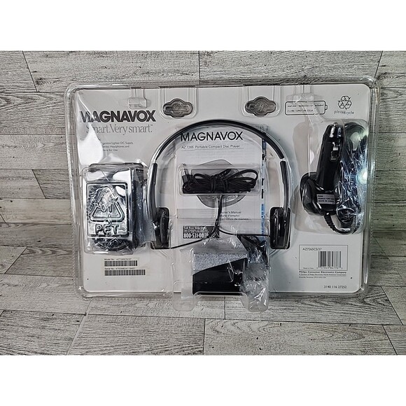 Philips Magnavox AZ7265 Portable CD Disc Player Car Adaptor & Power Supply New - Picture 5 of 9